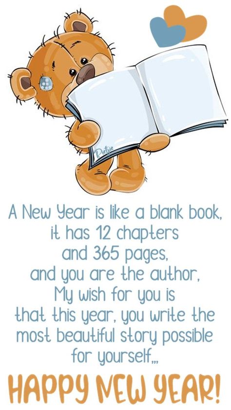 A New Year is like a blank book, it has 12 chapters and 365 pages, and you are the author. My wish for you is that this year, you write the most beautiful story possible for yourself... HAPPY NEW YEAR! Message Before The Year Ends, New Year Book Quotes, This Time Next Year Book, Page One Of 365 New Years, A Year From Now You'll Wish You Started, My Wish For You, Beautiful Story, Wallpaper Nature, New Year Wishes