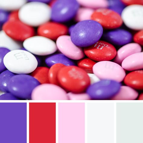 Red Color Pallets, Palettes Color, Palette Challenge, Pallet Wedding, Food Inspired, Purple Color Palettes, Color Palette Challenge, Mix Color, Red Wedding