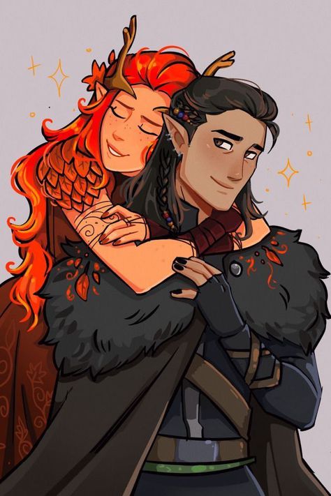 Vex And Keyleth, Vex Machina, Critical Role Characters, Critical Role Fan Art, Vox Machina, Dnd Art, Ex Machina, Critical Role, And So The Adventure Begins