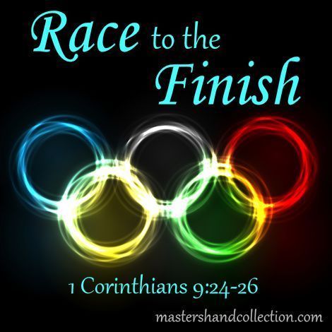 Finish The Race Bible Verse, Bible Olympics For Kids, Run The Race Bible, Olympic Vbs, Vbs Activities, Vbs Olympics, July Journal, Agape Gifts, Bible Study Activities