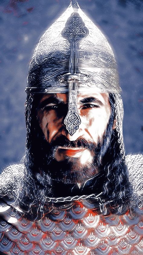 Ghassan Massoud, Salahuddin Ayyubi, Crusader States, Sunni Muslim, Old Warrior, Spartan Tattoo, Boss Design, Viking Drinking Horn, Rock Hudson