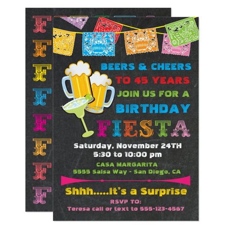 Mexican Fiesta Beers Birthday Party Invitation #birthdayinvitations #birthday #1stbirthdayinvitations #quinceanerainvitations #birthdayinvitationstemplate #birthdayinvitationcard #disneybirthdayinvitations #zazzle #zazzleinvitation Retirement Themes, Cheers And Beers Birthday, Mexican Fiesta Birthday Party, Beer Birthday Party, Surprise Birthday Invitations, Fiesta Birthday Party, Retirement Party Invitations, Beer Birthday, Fiesta Birthday