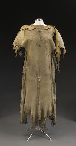 Indigineous Clothing, Shaman Clothing, Torn Dress, Buckskin Dress, American Indian Clothing, Daytime Dress, Girl Group Costumes, Native American Dress, Skin Dress