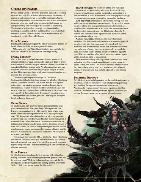 Druid Homebrew, Dnd Subclasses, Homebrew Classes, Dnd Sorcerer, Dungeons And Dragons Books, Dnd Druid, Dnd Homebrew, D D Classes, Dnd Races