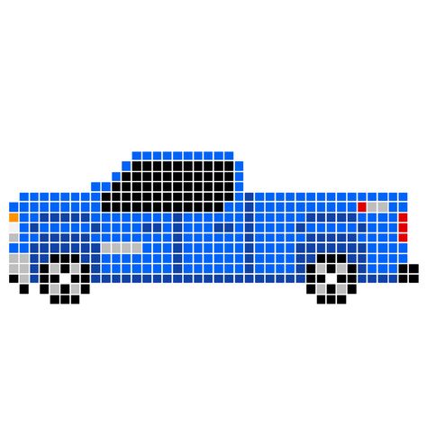 2016 Chevy Silverado, Silverado Truck, Pixel Art Pokemon, Big Block Quilts, Graph Paper Drawings, Easy Pixel Art, Perler Art, Diy Perler Bead Crafts, Diy Embroidery Designs