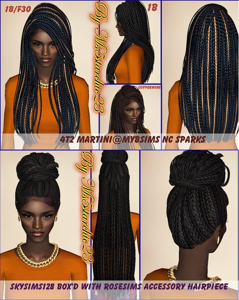 Sims 2 Black Hair, Sims 2 Afro Hair, Afro Hair Sims 4 Cc, Sims 4 Afro Hair, Sims 2 Hair, 2 Braids, Just Black, Sims 4 Collections, Sims Mods