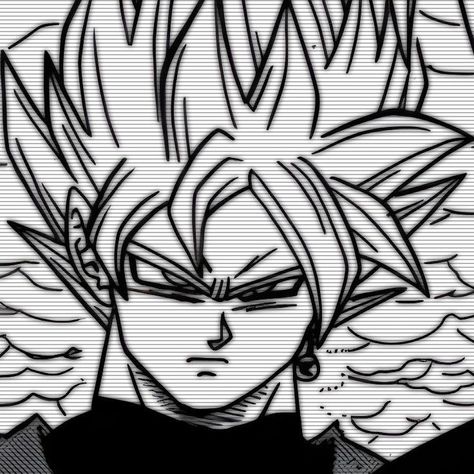 Goku Black Icon, Goku Manga, Dbz Manga, Image Dbz, Dragonball Super, Dragon Ball Painting, Dragon Ball Art Goku, Black Icon, Dragon Ball Super Art