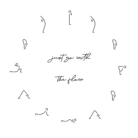 Just go with the flow- simple lines by martinmakesart | Redbubble Go With The Flow Tattoo, Flow Tattoo Ideas, Flow Tattoo, Tattoos Inspo, Scorpio Tattoo, Go With The Flow, Red Bubble, Simple Lines, Just Go