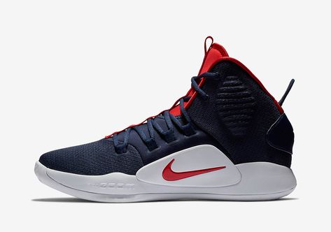 Will This Nike Hyperdunk X Make An Appearance At Team USAs Minicamp? Nike Dynamic Basketball Shoes For Sports, Nike Dynamic Basketball Shoes, Nike Mid-top Breathable Basketball Shoes, Blue Leather Nike Basketball Shoes, Nike Leather Basketball Shoes Fade-resistant, Basketball Is Life, Nike Training, Sneaker Lovers, Shoes Drawing