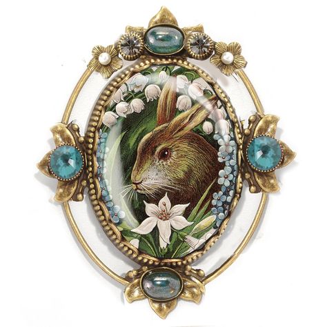 Bunny Vintage, Bunny Girls, Easter Jewelry, Easter Lily, Rabbit Gifts, Rabbit Lover, Locket Bracelet, Spring Bunny, Vintage Bunny