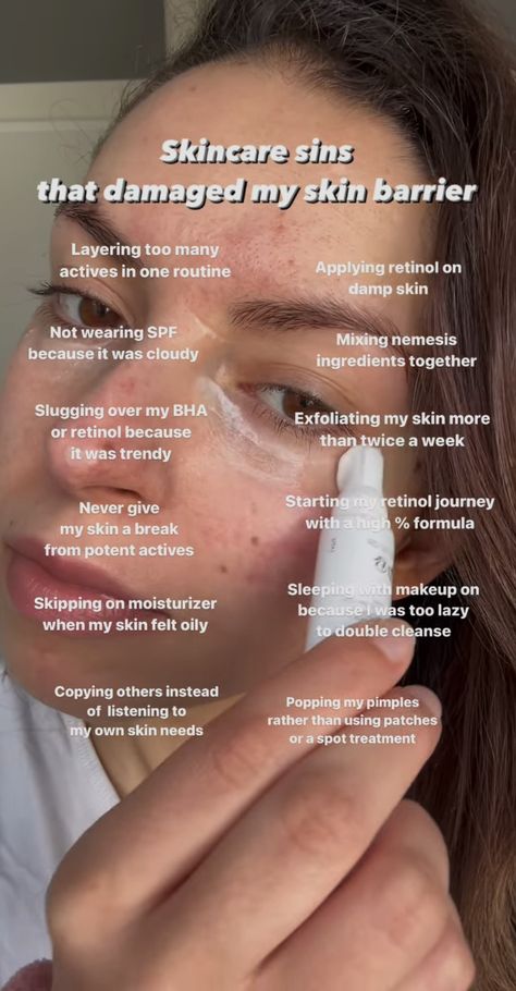 Healing Skin Barrier, Healing Acne, Skin Advice, Skin Care Guide, Serious Skin Care, Good Skin Tips, Beauty Tips For Glowing Skin, Skin Care Spa, Healthy Skin Tips