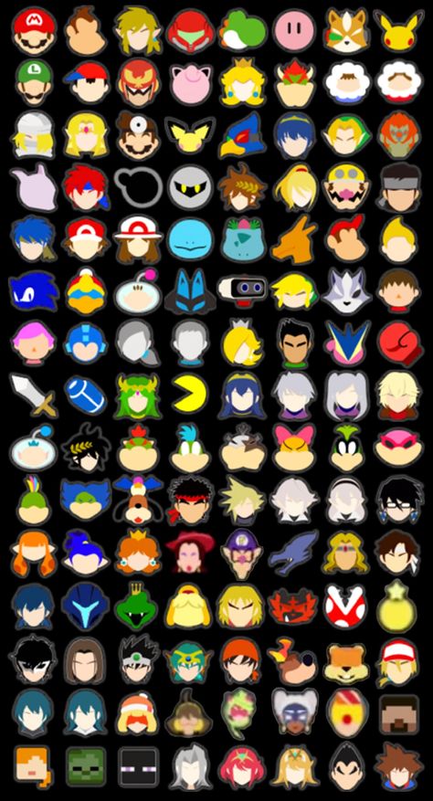 Super Smash Bros Ultimate Icons Smash Bros Birthday Party, Super Mario Smash Bros, Mario Smash, Super Smash Bros Game, Super Smash Bros Melee, Smash Bros Funny, Super Smash Bros Brawl, Nintendo Super Smash Bros, Princess Daisy