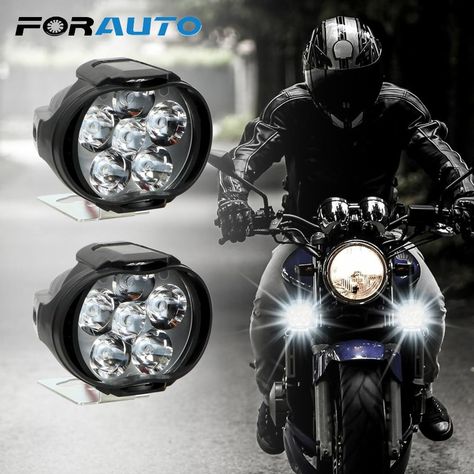 "Nice product" - Samrat D. Motorcycle Led Lighting, Led Motorcycle Headlight, Led Motorcycle, Motor Mobil, Мотоциклы Cafe Racers, Pot Lights, Work Lamp, Motorcycle Lights, Motorcycle Headlight