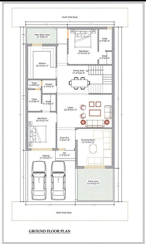 33*65 House Plan, 30 X 70 House Plans, 25x50 House Plans North Facing, 2bhk Plan Layout, 30 X 60 House Plans Layout North Facing, 30x60 Floor Plans, 30x60 House Plans North Facing, 30x90 House Plans, 25×50 House Plan North Facing