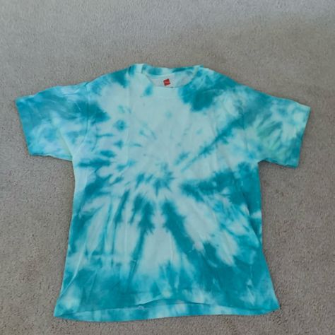 One Of A Kind! Brand New And Handmade. Teal Spiral Tie Dye Tee Shirt That’s Great. 100 % Cotton This Will Be A Size Xs Can Also Fit A Size Small Or Great For A Kid/ Youth. Brand New And Just Made Perfect To Throw On With Any Outfit To Be Dressed Up Or Down. Dark Blue Tie, Pink Floyd Band, Joules Clothing, Teal Tie, Spiral Tie Dye, Yellow Ties, Racing Shirts, Tie Dye Shorts, Summer 24