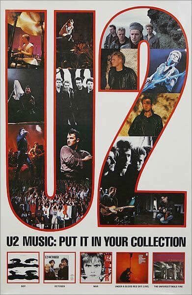 U2 Poster, Paul Hewson, Looking For People, Music Posters, Kinds Of Music, Room Posters, My Favorite Music, Music Poster, Room Makeover