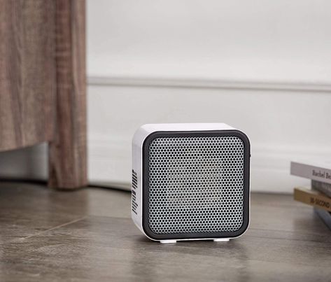 AmazonSmile: AmazonBasics 500-Watt Ceramic Small Space Personal Mini Heater - Black: Home & Kitchen Desk Heater, Mini Electric Water Heater, Tent Heater, Small Space Heater, Best Space Heater, Cute Mini Bluetooth Speaker, Small Heater, Space Heater Walmart, Wooden Tie