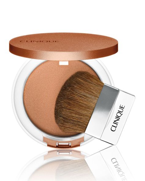 Clinique True Bronze Pressed Powder Bronzer Clinique Bronzer, Benefit Bronzer, Clinique Powder, Powder Packaging, Split Nails, Powder Bronzer, Beauty Makeover, Morning Skin Care Routine, Glitter Nail Polish