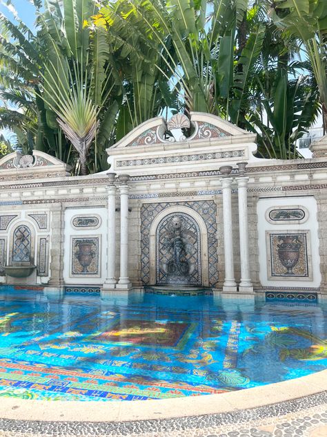 Lunch at Gianni Versace’s Mansion #miami #versace Versace Mansion, Journal Aesthetic, Travel List, Boutique Design, Beautiful Places To Travel, Gianni Versace, Miami Beach, Mansion, Places To Travel