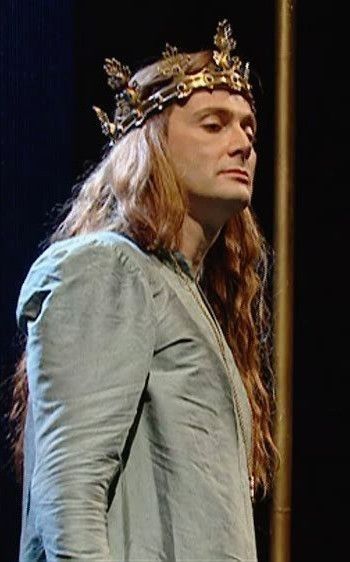 David Tennant | Richard II Richard Ii David Tennant, David Tennant Richard Ii, Danish Prince, Rose And The Doctor, Richard Ii, Royal Shakespeare Company, Scottish Actors, King Richard, Michael Sheen