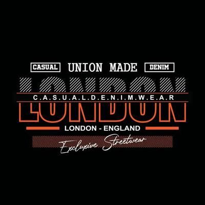 london denim typography t-shirt design 2172187 Vector Art at Vecteezy Denim Typography, Denim Streetwear, Typography T Shirt Design, Typography T Shirt, Streetwear T Shirt, Typography Tshirt, Union Made, Streetwear Tshirt, London Design