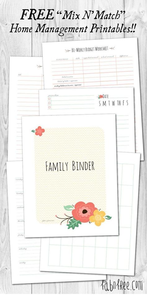 Office Diy Organization, Home Office Diy, Binder Printables Free, Diy Office Organization, Organization Binder, Office Diy, Family Binder, Household Binder, To Do Planner