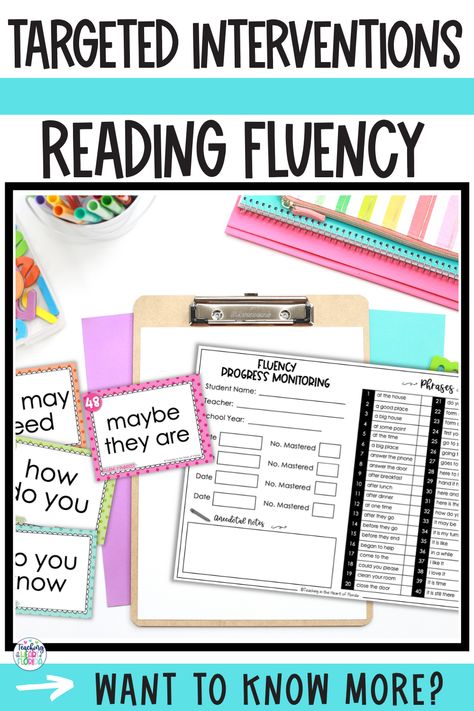 Tier 2 Reading Interventions First Grade, How To Improve Reading Fluency, Nonsense Word Fluency Intervention, Reading Conferences With Students, Wilson Reading Program, Increase Reading Fluency, Fluency Strategies, Reading Fluency Activities, Wilson Reading