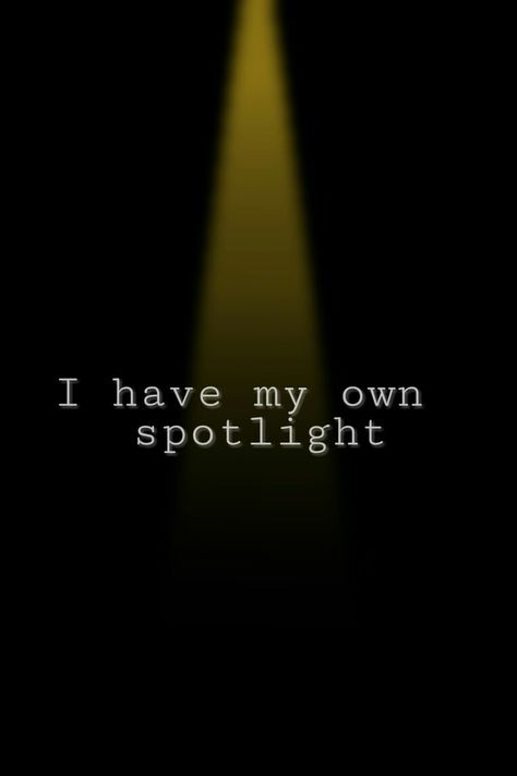 it's okay sometimes to show weakness, you have your own  spotlight 😊 Spotlight Quotes, Quote Black, In The Spotlight, It's Okay, Birthday Photo, Birthday Photoshoot, Birthday Photos, Black Wallpaper, Be Yourself Quotes