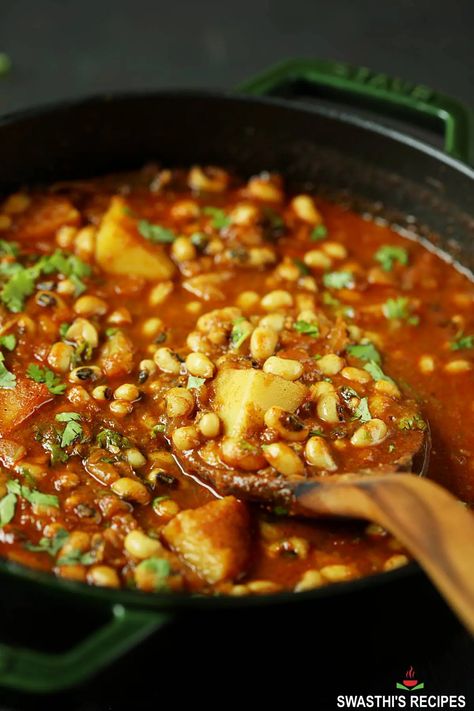 Black Eyed Pea Curry, Indian Black Eyed Peas Recipe, Black Eyed Peas Recipe Indian, Peas Recipe Indian, Tropical Dishes, Blackeyed Peas, Black Eyed Peas Recipe, Curry Stew, Black Eyed Pea