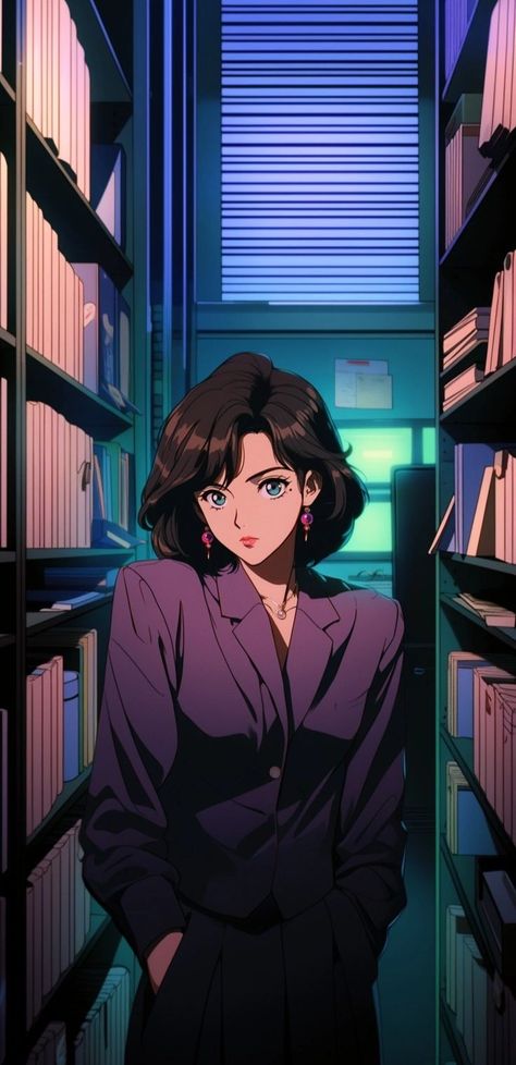 90s Style Anime, Retro Anime, Style Anime, Film Art, 90s Anime, 90s Retro, 90s Style, Character Portraits, Anime Background