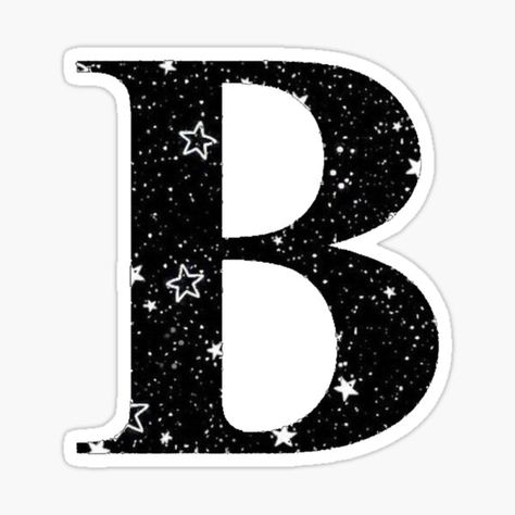 The Letter B Aesthetic, B Aesthetic Letter, Black Aesthetic Background, Kim Os, Love Text To Boyfriend, B Aesthetic, Stiker Printable, Letter Background, Aesthetic Letter