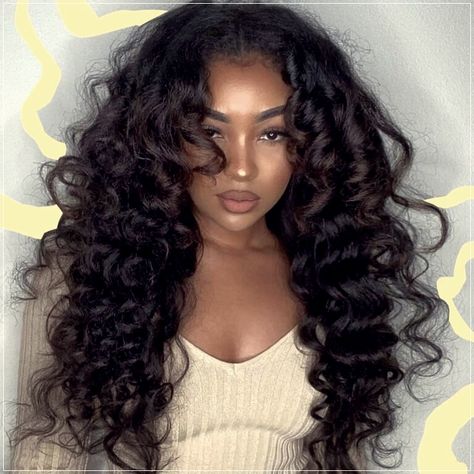 Hairstyles with waves 2023: short, long or medium length hair in 50 photos Hairstyles With Waves, Curly Beach Waves, Naturally Wavy Hair, Straight Wavy Hair, Beauty Tips Hair, Curl Your Hair, Easy Hair Cuts, Color Wigs, Invisible Lace