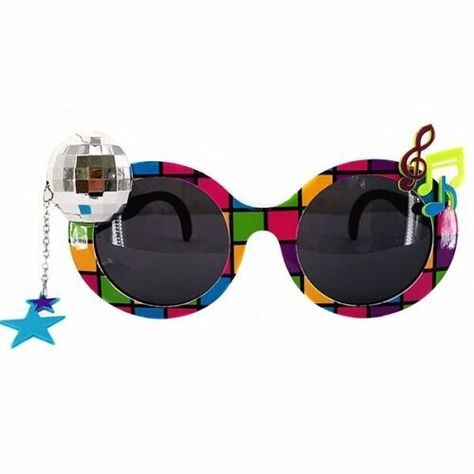 Disco Sunglasses, Retro Dance, Musica Disco, 80s Disco, 80s Neon, Sunglasses Outfit, Speech Bubbles, Sunglasses Retro, Head Pieces