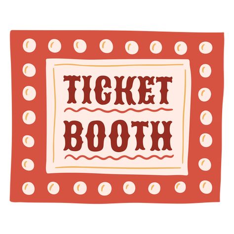 Ticket booth circus carnival quote badge PNG Design Carnival Quote, Ticket Booth, Design Quote, Png Design, Svg Design, Png Image, Tshirts Online, T Shirt Design, Circus