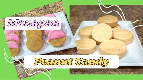 Peanut Candy, Mexican Dessert Recipes, Spanish Dishes, Mexican Dessert, Powdered Sugar, Mexican Food, 2 Cups, Sea Salt, Mexican Food Recipes