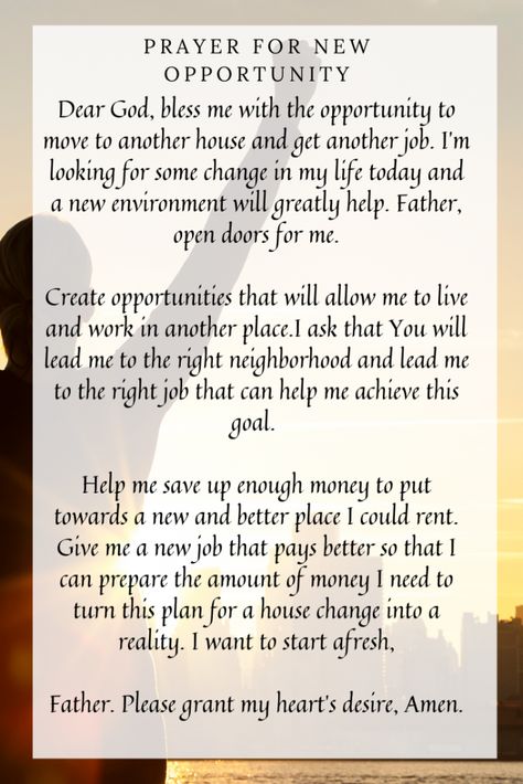 Pray For Job Opportunity, Prayers For Work Opportunity, Prayers For A House, Praying For A House, Prayer For Visa Approval, Prayers For Job Opportunity, Prayer For Career Guidance, Prayer For Favor From God, Prayer For Moving To A New Place