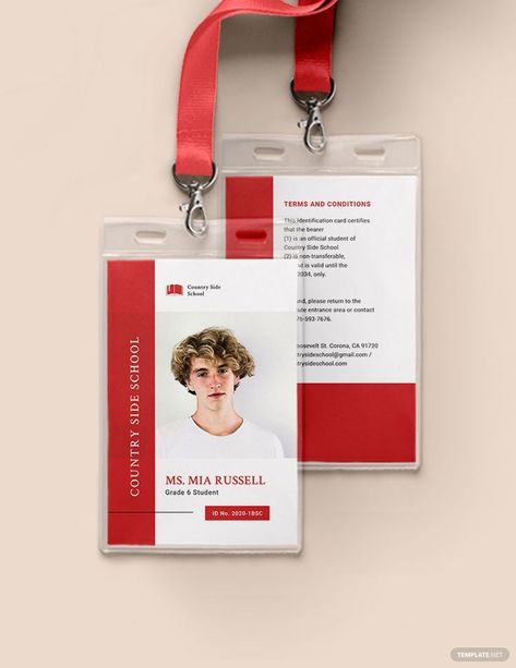 Charter School ID Card School Id Cards Design, Id Design Card Employee, Employee Identification Card, School Identity Card Design, Id Design Card, School Id Template, Staff Card Design, Employee Card Design, Staff Id Card Design