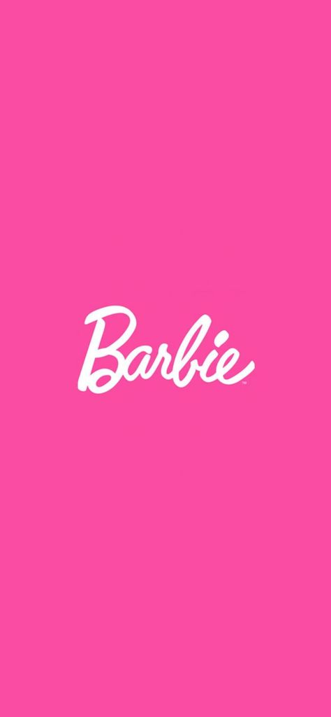 Skinny-dip and stylish Barbie logo wallpaper Iphone Logo, Glittery Wallpaper, Pink Wallpaper Girly, Barbie Logo, Barbie Images, Phone Wallpaper Pink, Mom Life Quotes, Kawaii Phone Case, Wallpapers For Iphone