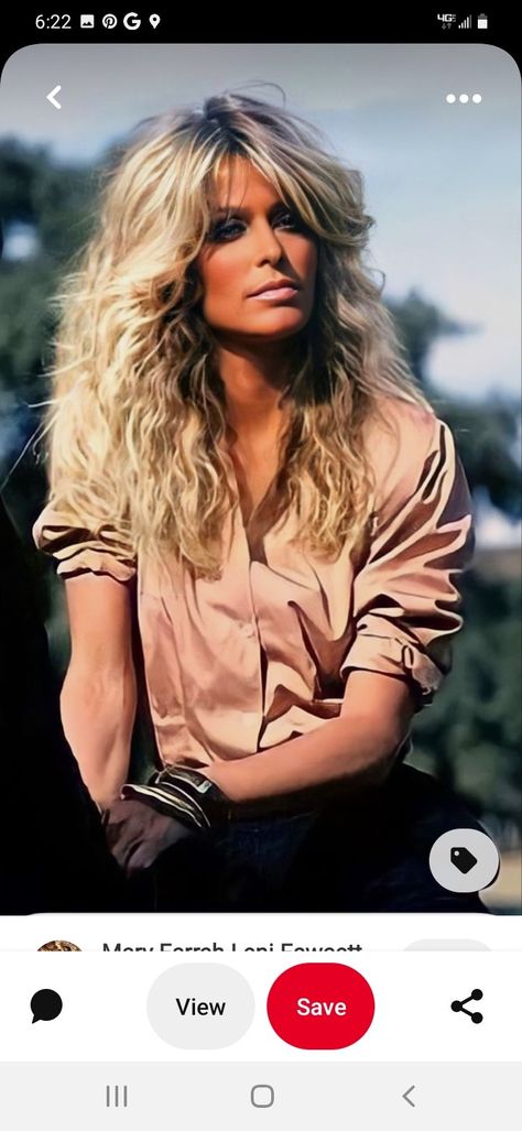 Farah Fawcett Hair, 70s Hair, Farrah Fawcett, Long Blonde, Long Layered Hair, Long Blonde Hair, Hair Envy, Great Hair, Layered Hair