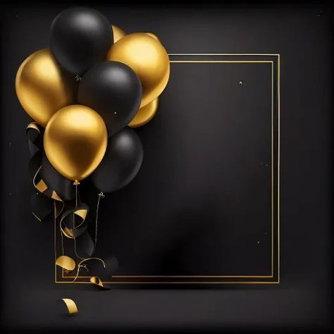 Free Black and Gold Happy Birthday Background Black Birthday Background, Birthday Tarpaulin Design, Birthday Card Background, Tarpaulin Design, Happy Birthday Background, Gold And Black Background, Gold Happy Birthday, Happy Birthday Black, Birthday Banner Background