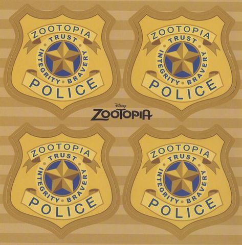 Zootopia Police, Zootopia Costume, Zootopia Birthday Party, Zootopia Party, Zootopia Movie, Police Badges, Run Disney Costumes, Movie Halloween Costumes, Disney Movie Night