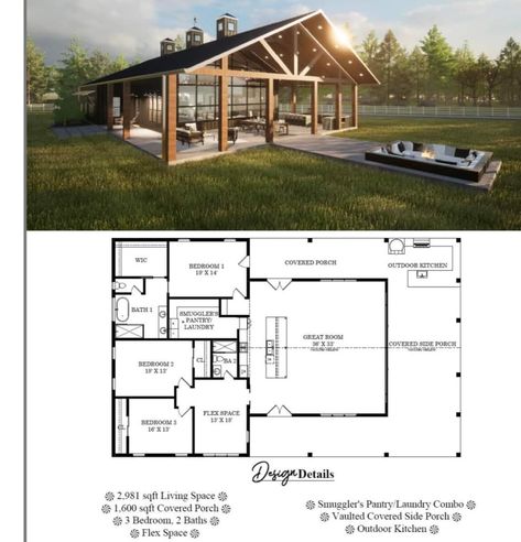 House Plans Ideas, Barndominium Plans, Basement Floor Plans, Free House Plans, Barn Style House Plans, Barndominium Floor Plans, Barn Ideas, Barn Style House, Barn House Plans