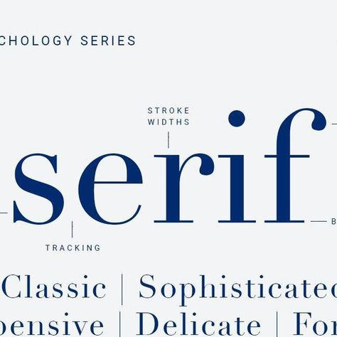 Kenny Song | Brand Designer on Instagram: "Font psychology is not often talked about, unlike colour psychology. I made the decision to create this series to cover all the different font types because they are crucial for conveying the appropriate emotion in your design. Serif fonts are often associated with traditional, classic, and elegant designs. Serif fonts are a common option for a variety of design projects because of the sophistication, professionalism, and stability they generally con Kenny Song, 2023 Font, Font Psychology, Colour Psychology, Instagram Font, Different Fonts, Font Types, Elegant Designs, Serif Fonts