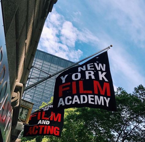 Film School Aesthetic Nyc, Actress Aesthetic Film, Acting School Aesthetic, Film School Aesthetic, Film Set Aesthetic, Actress Life, New York Film Academy, New York Film, Acting School