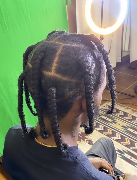 Plaits Braids Men, 2 Strand Twist Men, Mixed Hairstyles, Box Braids Men, Kids Hairstyles Boys, Hairstyles Boys, Hair Like Wool, Hair Twists Black, Natural Hair Men