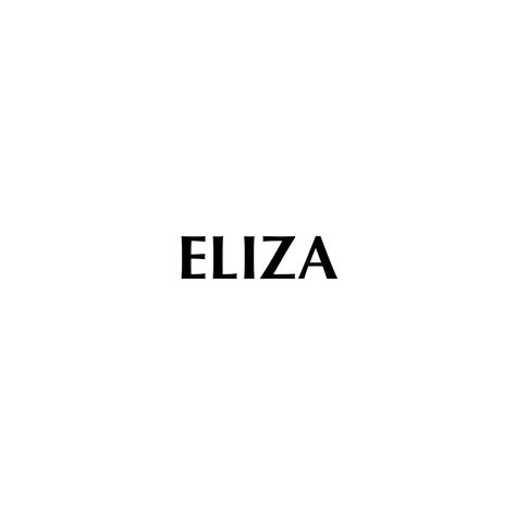 .. Eliza Name, Eliza Dushku, Name Design, Baby Names, Ibm Logo, Company Logo, Tech Company Logos, ? Logo, Quick Saves