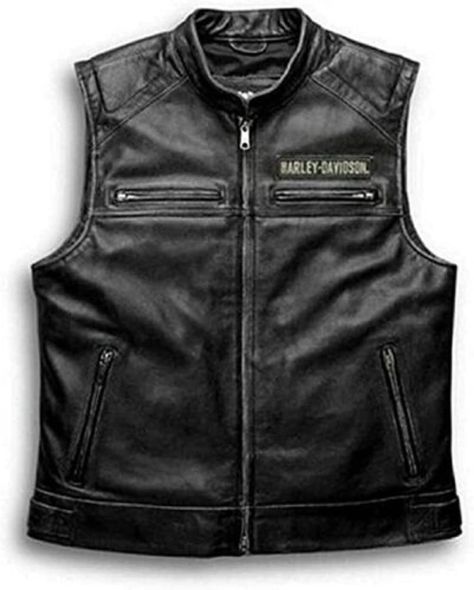 PRICES MAY VARY. !00% Cowhide Leather Imported Polyester lining Button closure Dry Clean Only ★ Is Made Of High Quality 100% Genuine Leather. ★ YKK Two Way Zipper Is Applied To Close The Vest From The Front. ★ Heavy Duty Sewing Is Done To Make The Vest Long Lasting. ★ Heavy Duty Sewing Is Done To Make The Vest Long Lasting. ➤ ZB Leathers Design: ✔️ Top-grain Genuine Leather ✔️ Strong Authentic Zips with Multiple Pockets ✔️ Polyester inner lining ✔️ Cafe Style Motorcycle Jacket ➤ Choose the best Motorcycle Leather Vest, Harley Davidson Vest, Leather Biker Vest, Black Leather Vest, Motorcycle Vest, Biker Vest, Toyota Fj Cruiser, Motorcycle Leather, Biker Leather