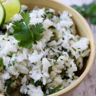 Coconut Cilantro Lime Rice - Eat the Gains Cilantro Rice Recipe, Chicken Rice Bake, Cilantro Lime Rice Recipe, Chipotle Recipes, Lime Rice Recipes, Cilantro Rice, Lime Rice, Cilantro Lime Rice, Bay Leaf