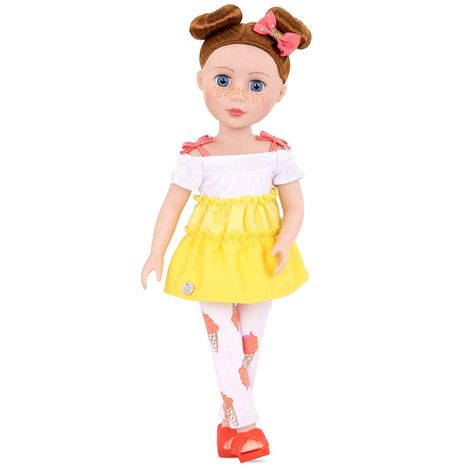 AmazonSmile: Glitter Girls Dolls by Battat – Charlie 14" Posable Fashion Doll - Dolls for Girls Ages 3 & Up: Toys & Games Bdg Dolls, Red Sparkly Shoes, Glitter Girls Dolls, Rainbow Bright Doll, Decora Girlz Dolls, Gotz Dolls, Doll Clothes For 18in. Dolls, Wellie Wishers, Glitter Girl