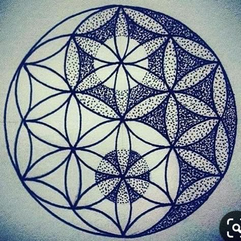 Flower of life pattern